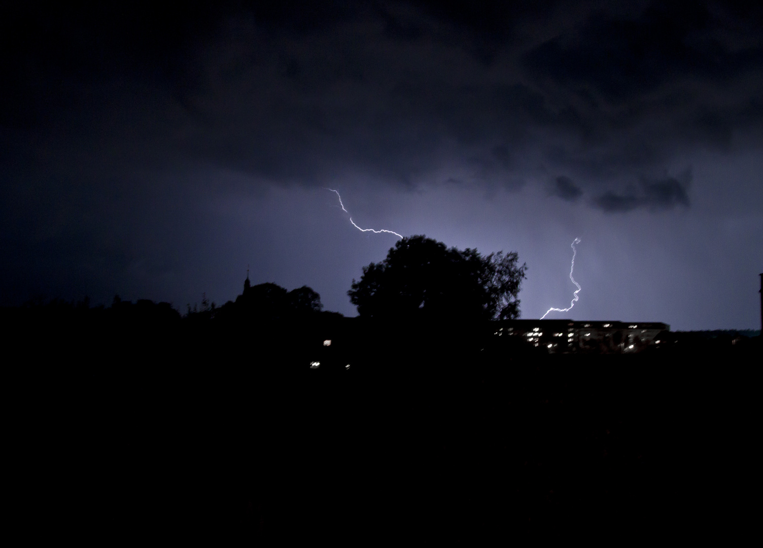 Gewitter über Syrau