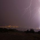 Gewitter ueber Thessaloniki