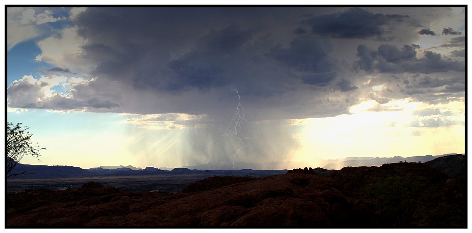 Gewitter über Twyfelfontain