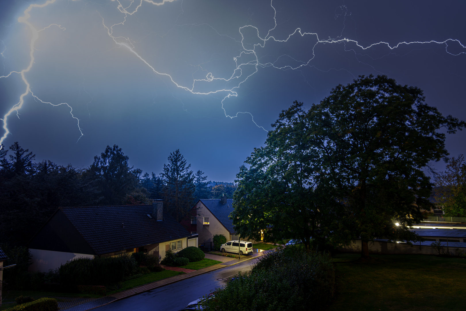 Gewitter über Velbert