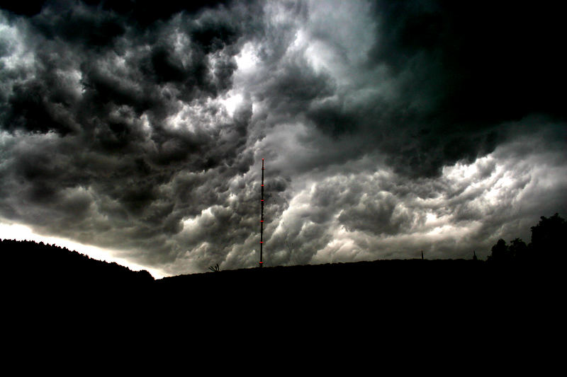 Gewitter über Velbert