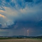 Gewitter über Vöhringen