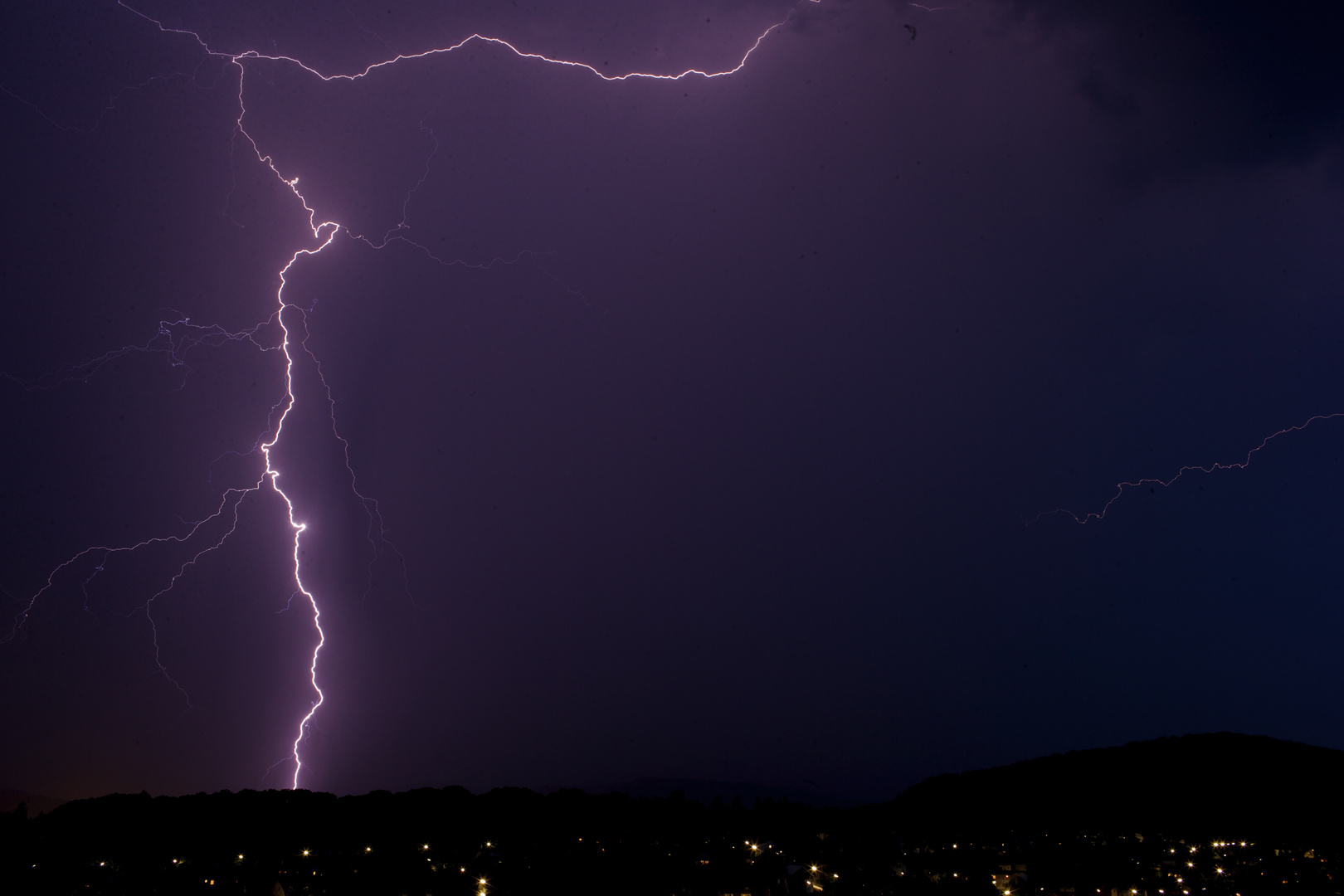 Gewitter über Wien