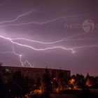 Gewitter über Zwickau