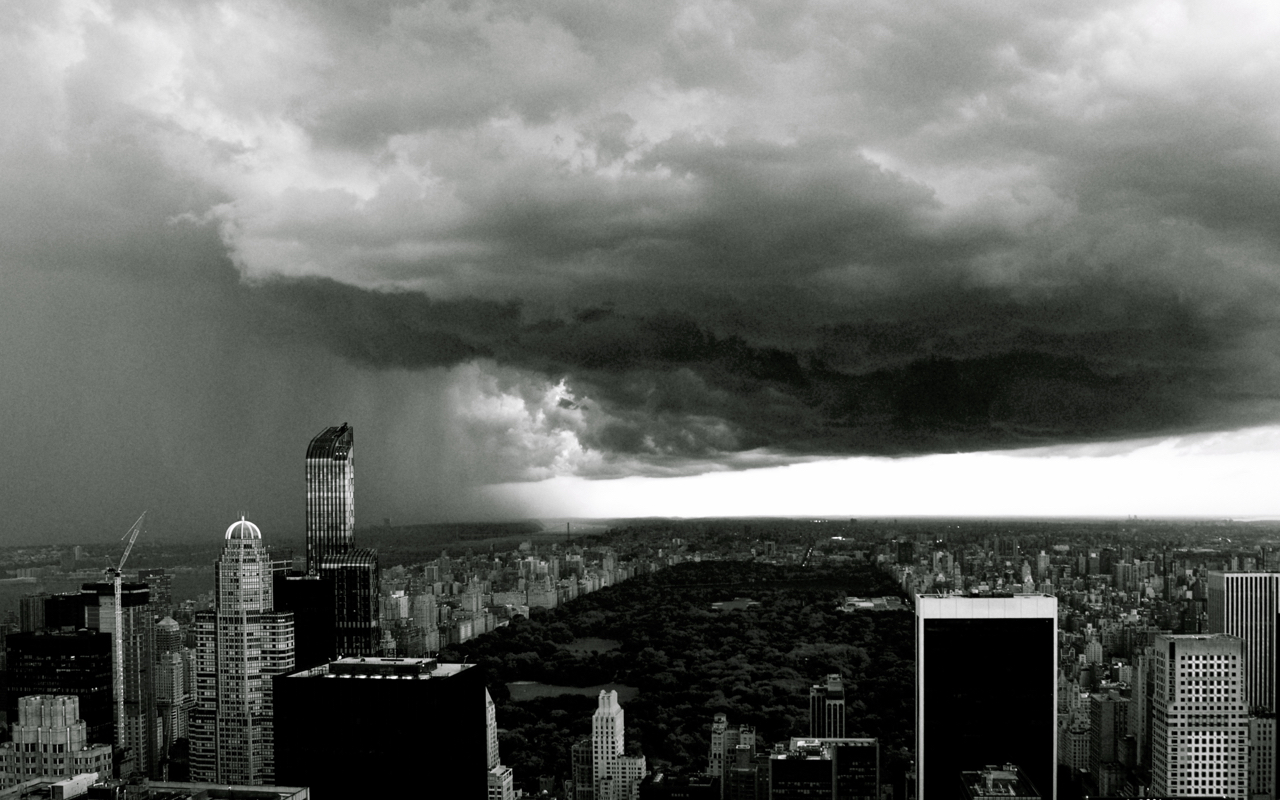 Gewitter überm Central Park