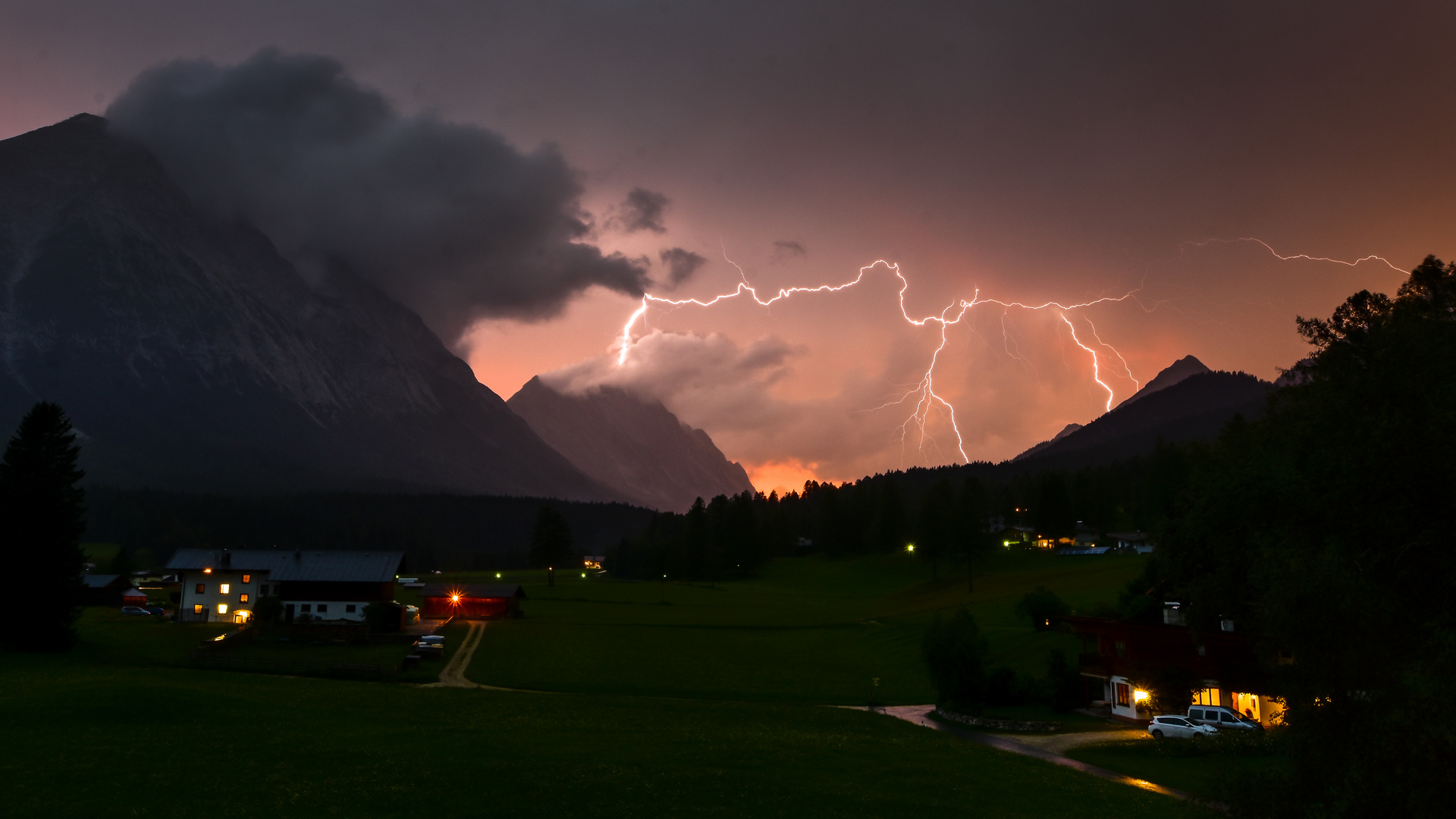 Gewitter überm Gaistal 