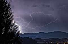 Gewitter übern Haunsberg