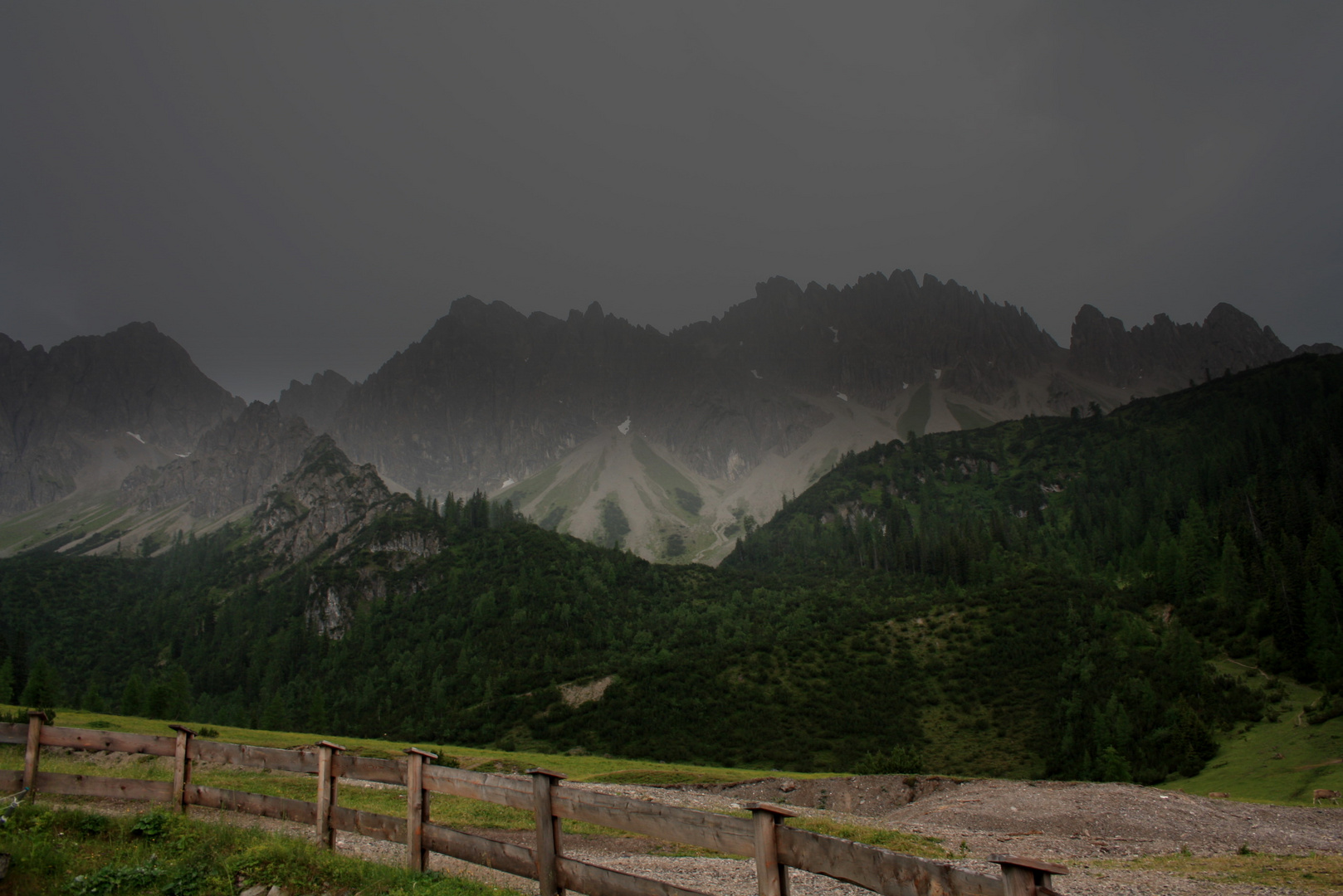 gewitter übern karwendel