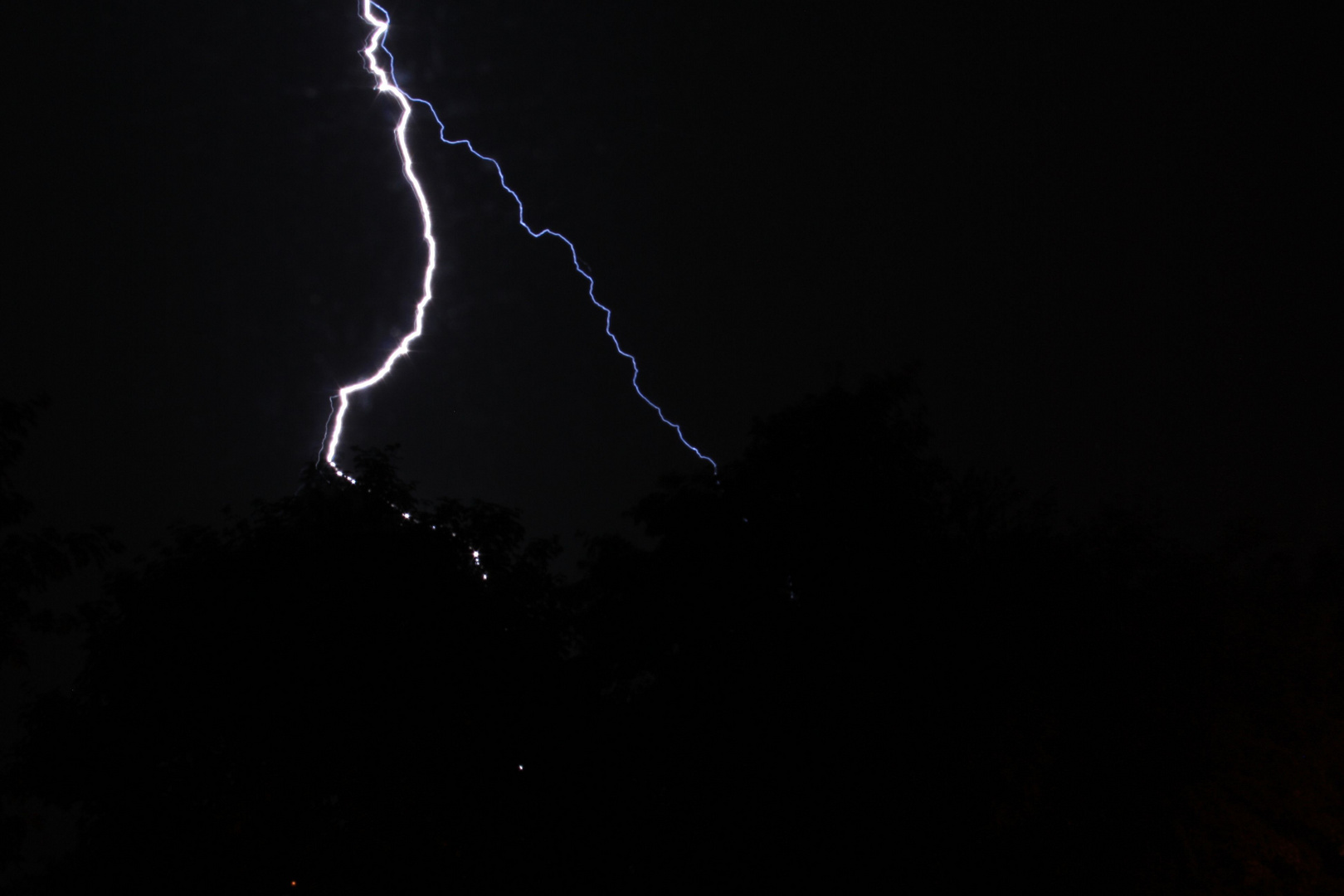 Gewitter um 0:30Uhr nähe Frankfurt am Main