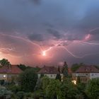 Gewitter vom Dachfenster