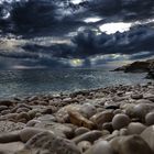 Gewitter vor der kroatischen Küste