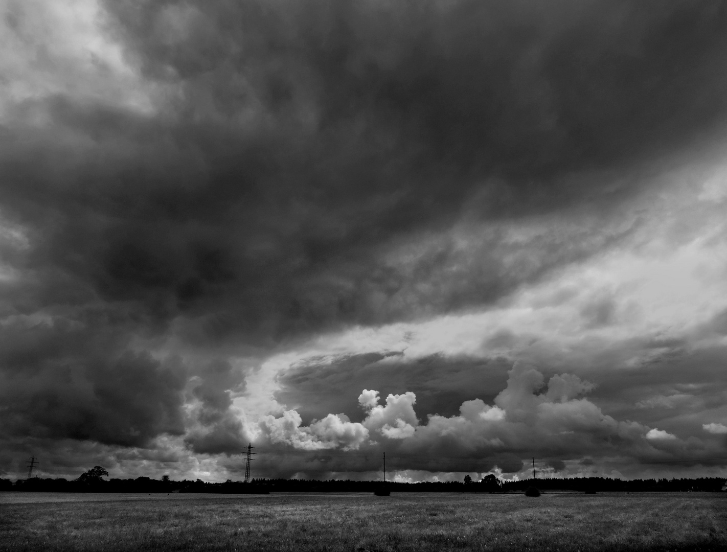 Gewitter vor Landsberg