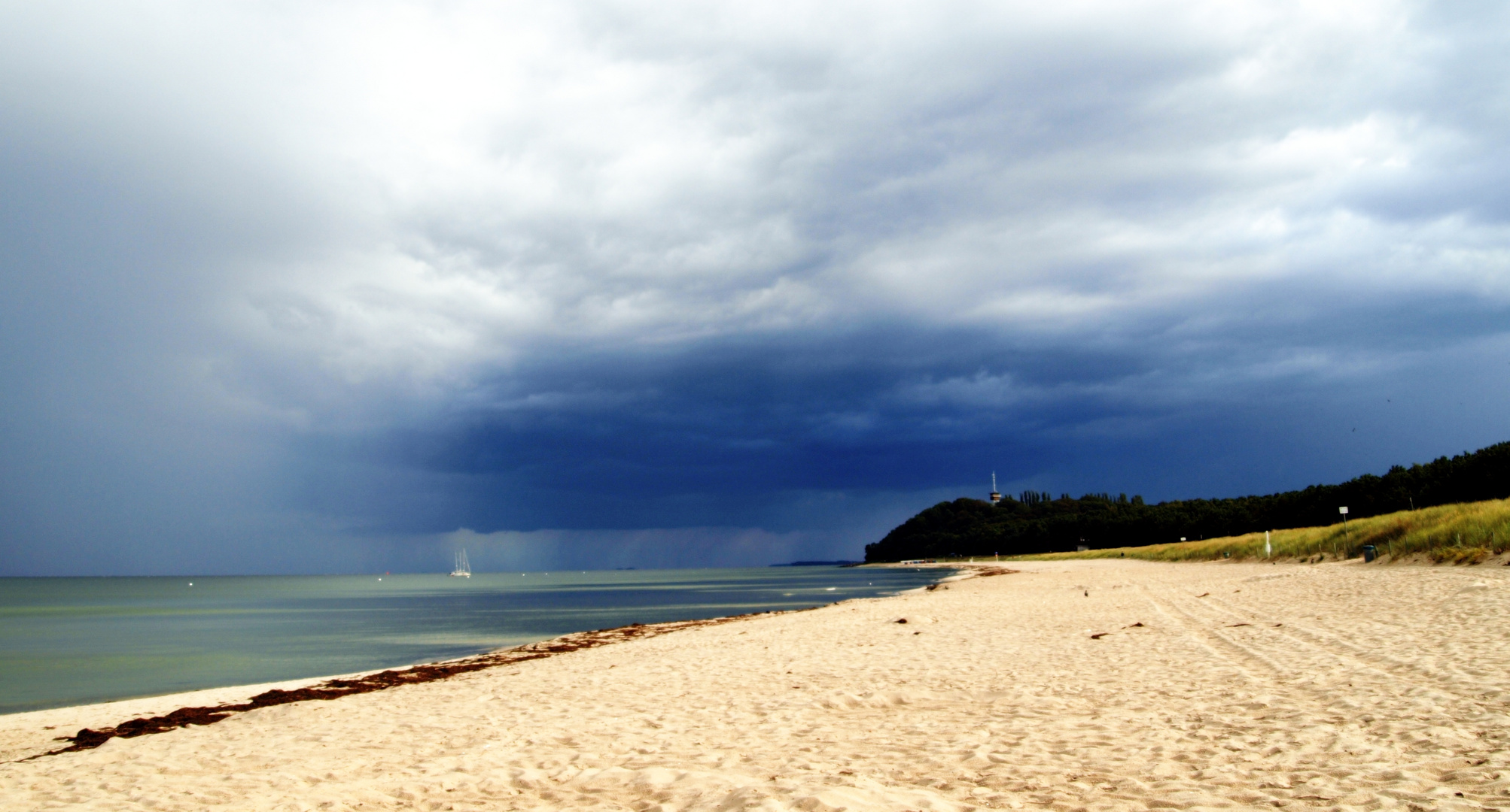 Gewitter vor Thiessow / Rügen