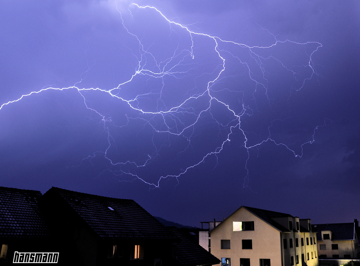 Gewitter Würenlos - Limmattal, CH