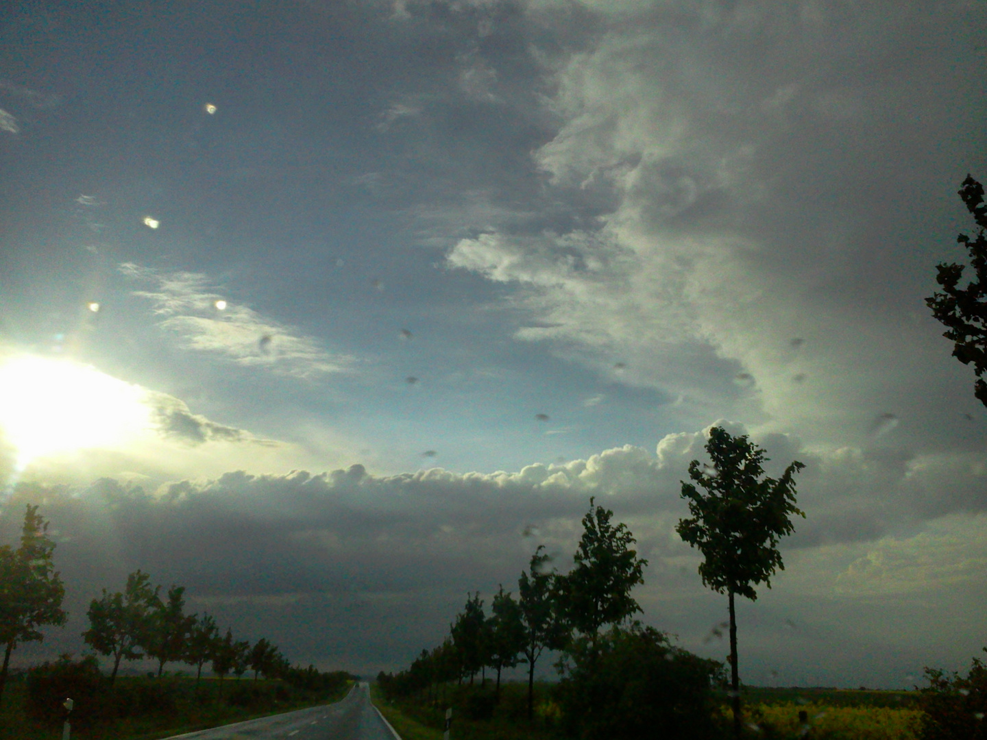 Gewitter zieht auf