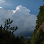 Gewitter zieht auf - Aichelberg - Die alte A8 Strecke -