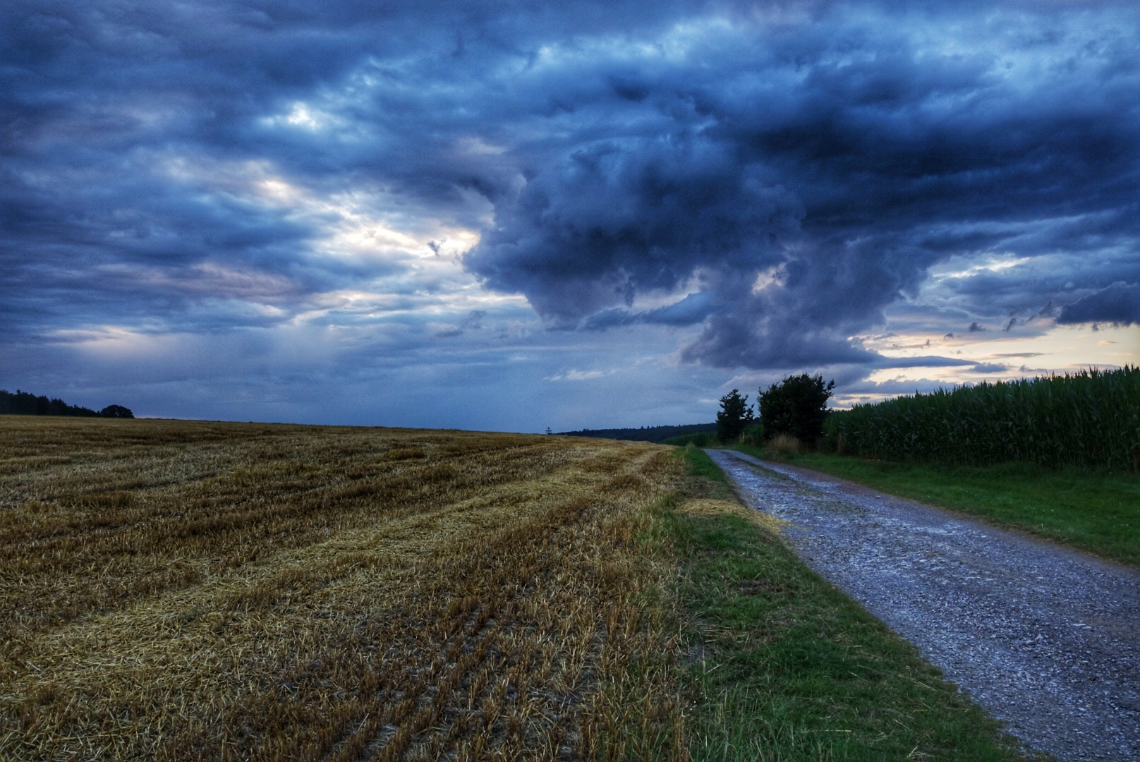 Gewitter zieht auf