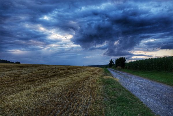 Gewitter zieht auf