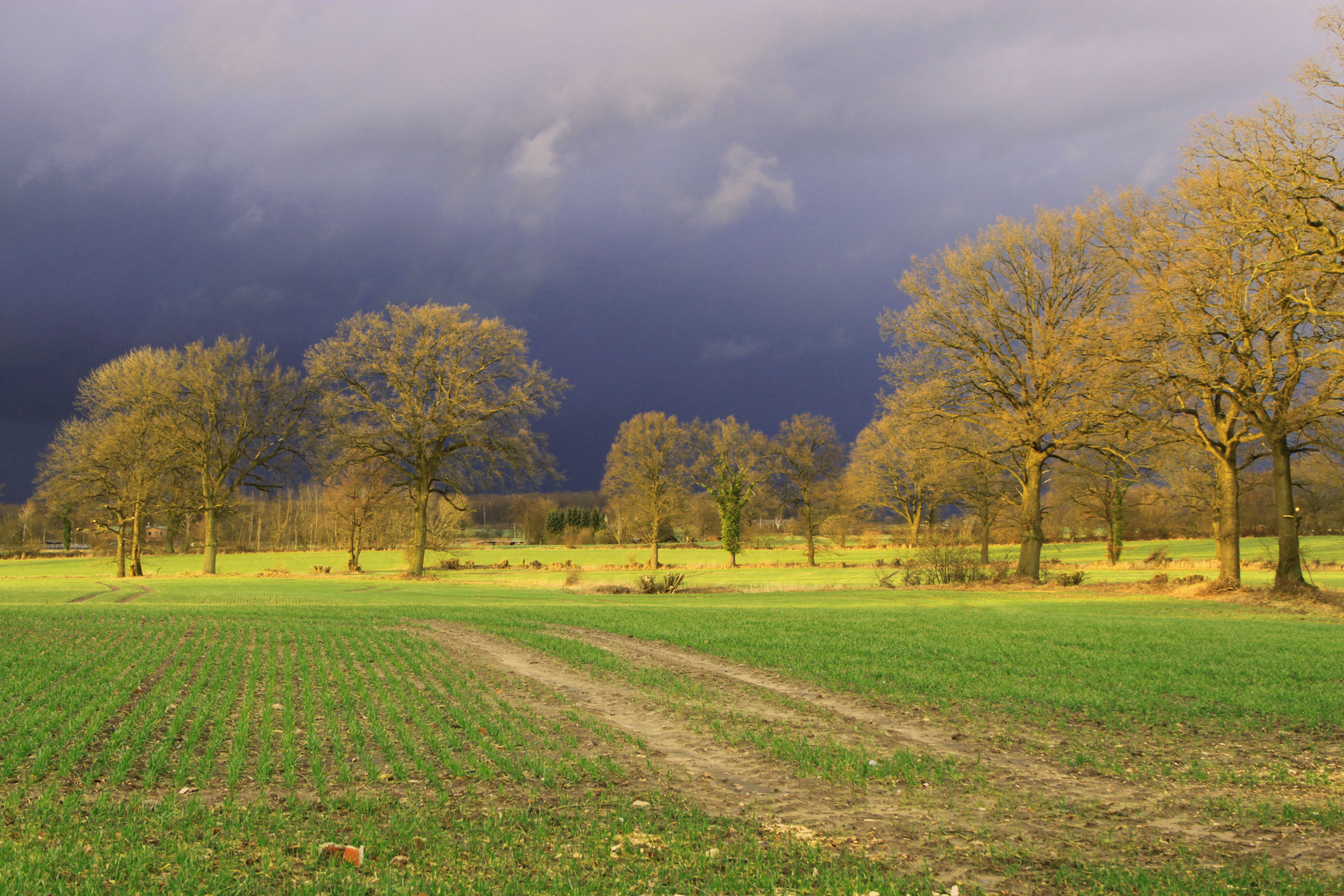 Gewitter zieht vorbei