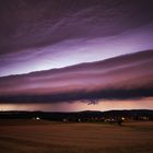 Gewitter zur Morgendämmerung