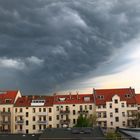 Gewitterfront am 09.05.2013 über Babelsberg