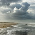 Gewitterfront am Strand