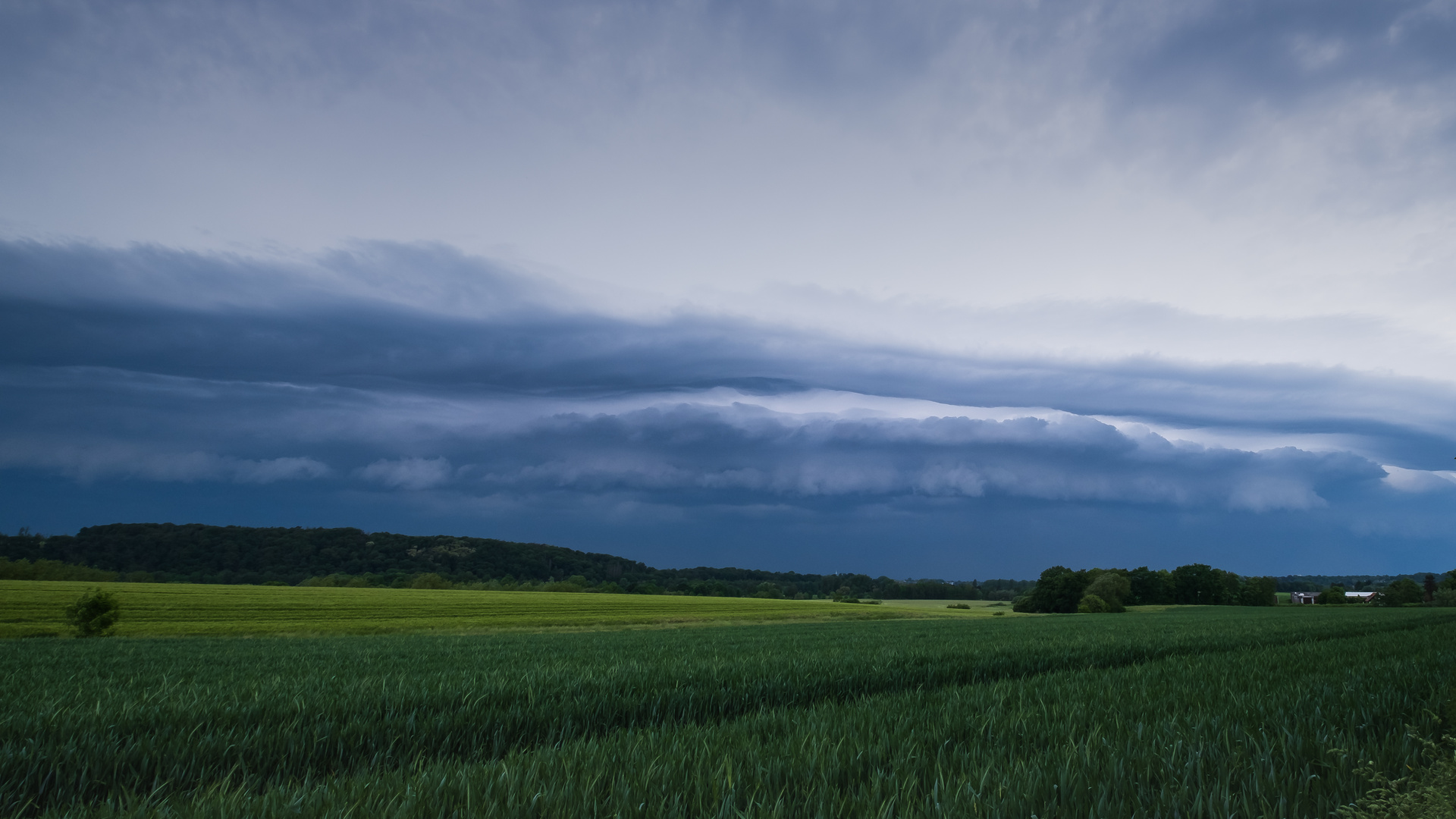 Gewitterfront Essen-Kettwig