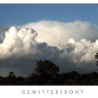 Gewitterfront im Anmarsch