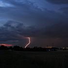 Gewitterfront Richtung Köln