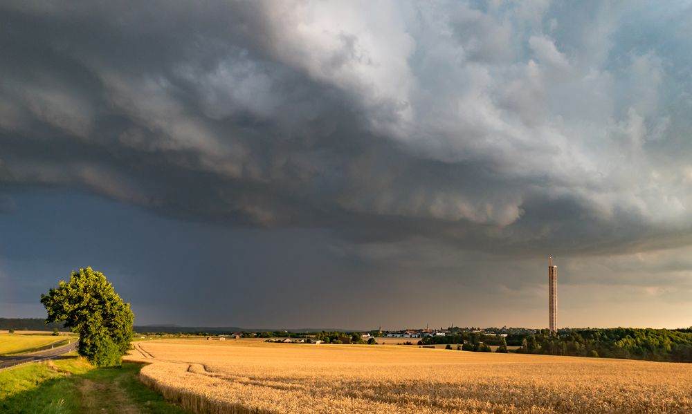 Gewitterfront Tyssen-Tower Rottweil