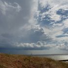 Gewitterfront  über Borkum