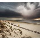 Gewitterfront vor Amrum