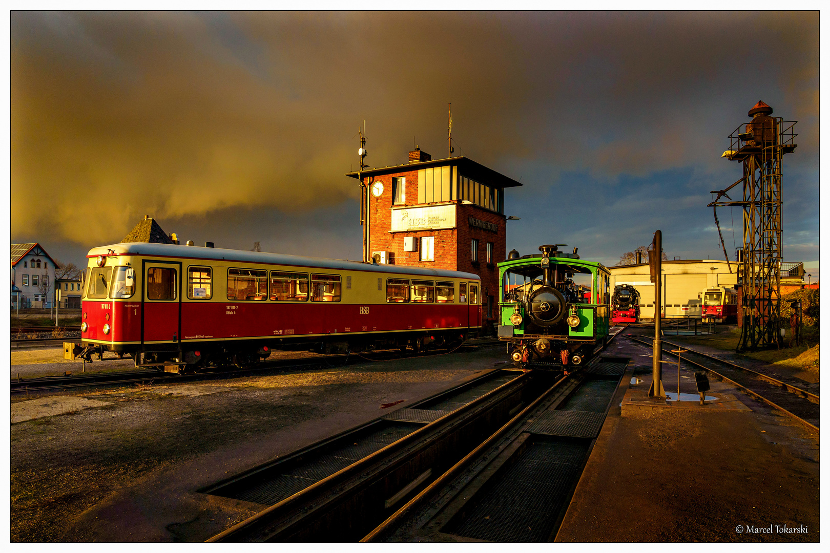 Gewitterfronten über Wernigerode