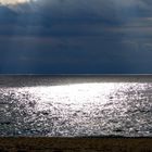 Gewitterhimmel am Strand von Rhodos