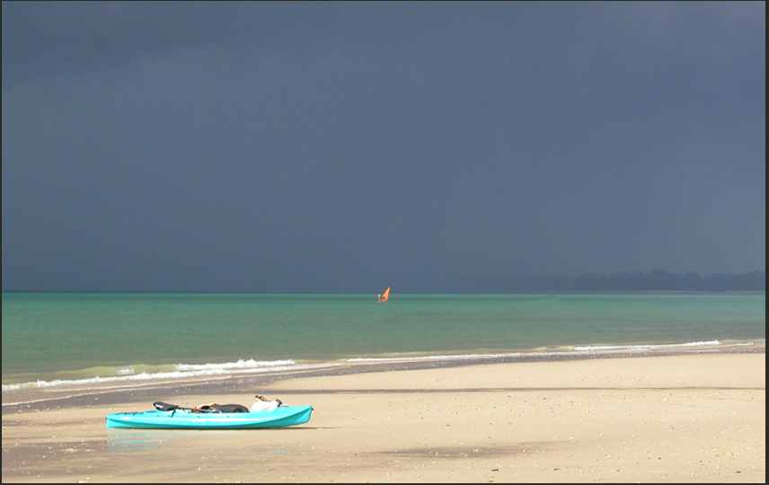 Gewitterhimmel in Khao Lak