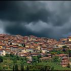 Gewitterhimmel über Pitigliano (c)