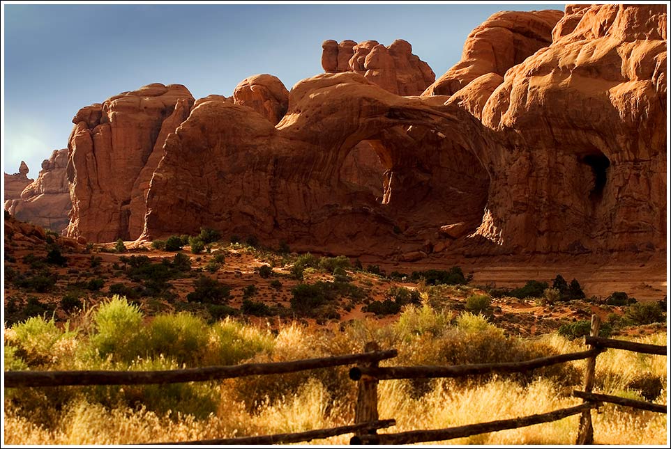 Gewitterluft im Arches-Nationalpark