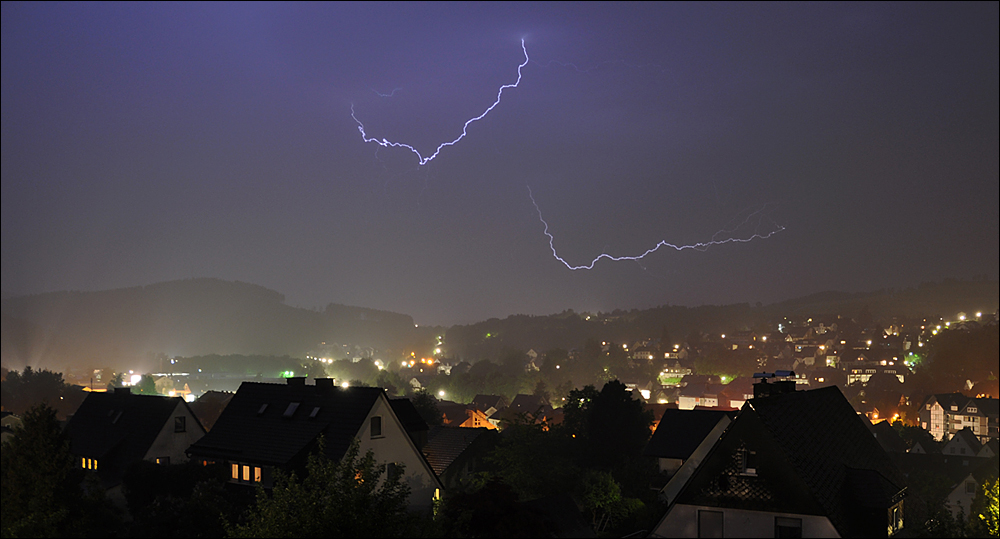 Gewitterpanorama Bad Berleburg