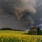 Gewitterschauer im Abendlicht