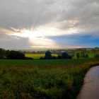 Gewitterschauer mit Lichtblick