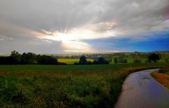 Gewitterschauer mit Lichtblick