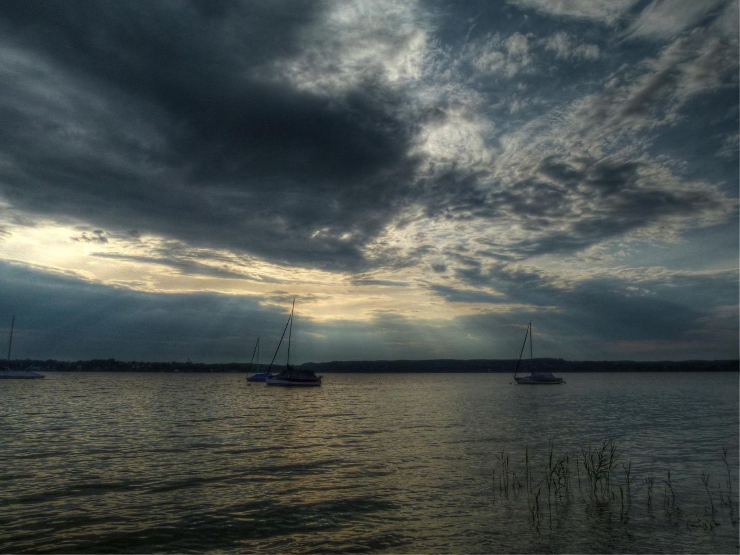 Gewitterstimmung am Ammersee