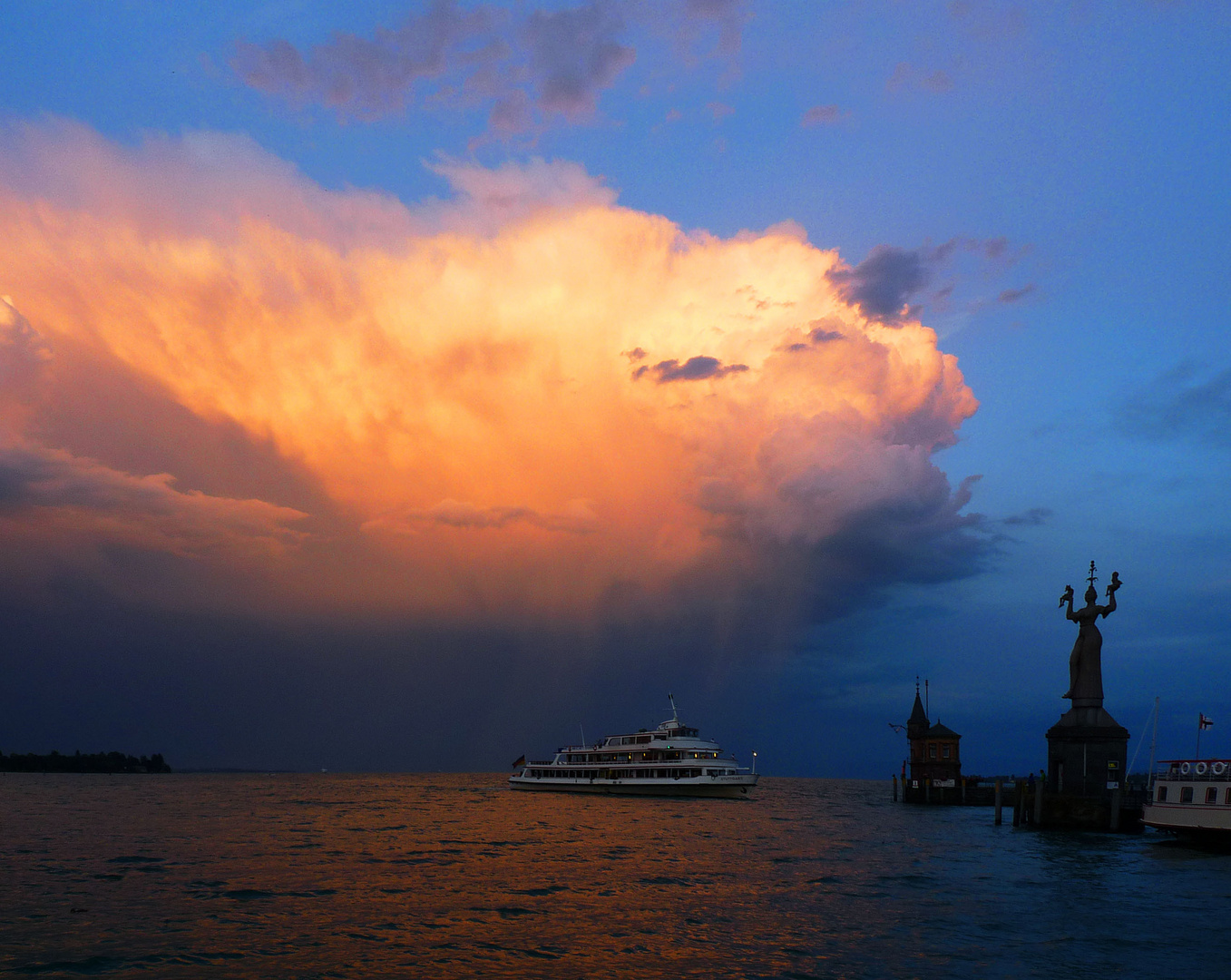 Gewitterstimmung am Bodensee