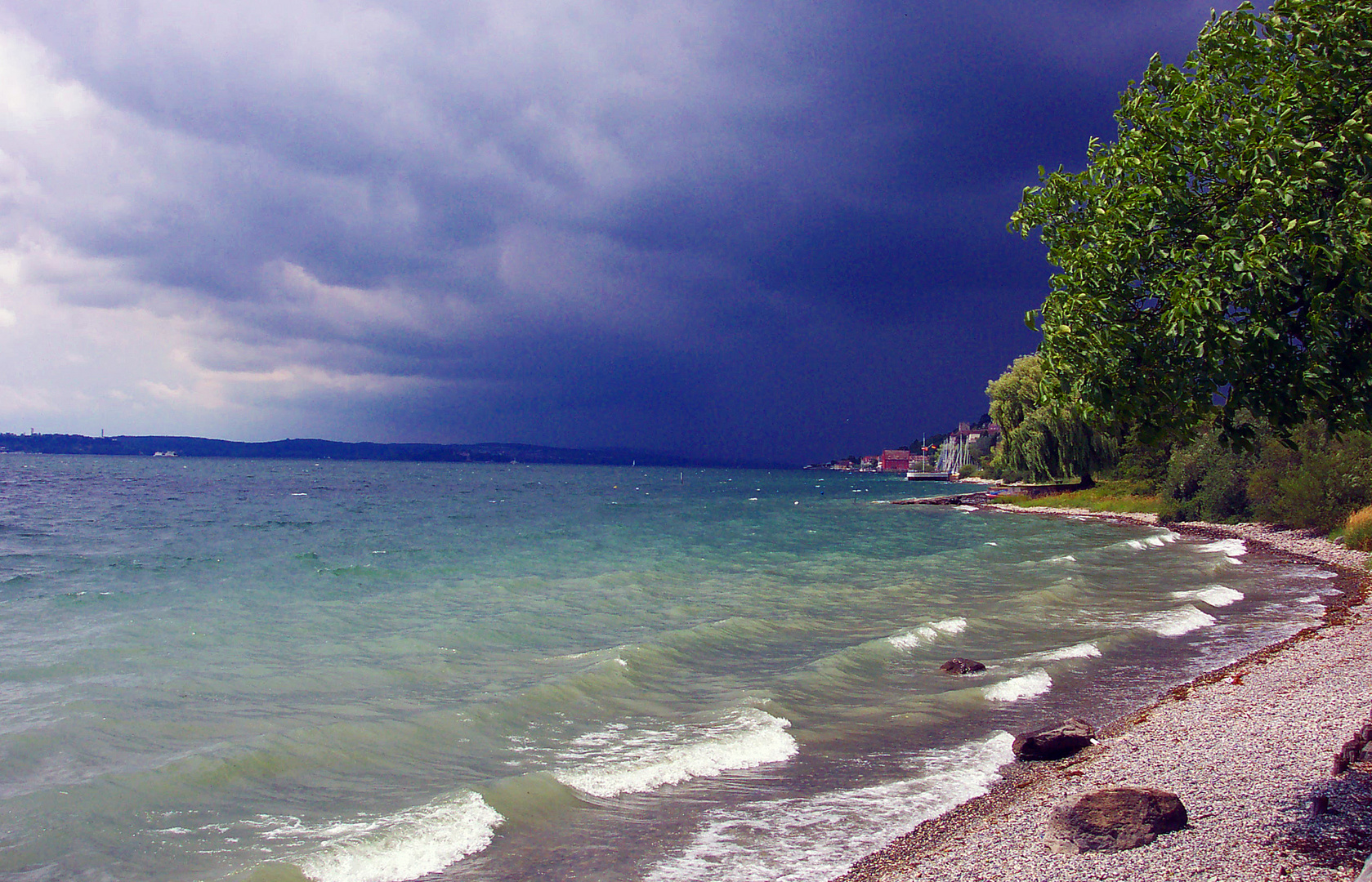 Gewitterstimmung am Bodensee