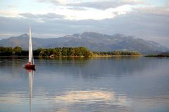 Gewitterstimmung am Chiemsee