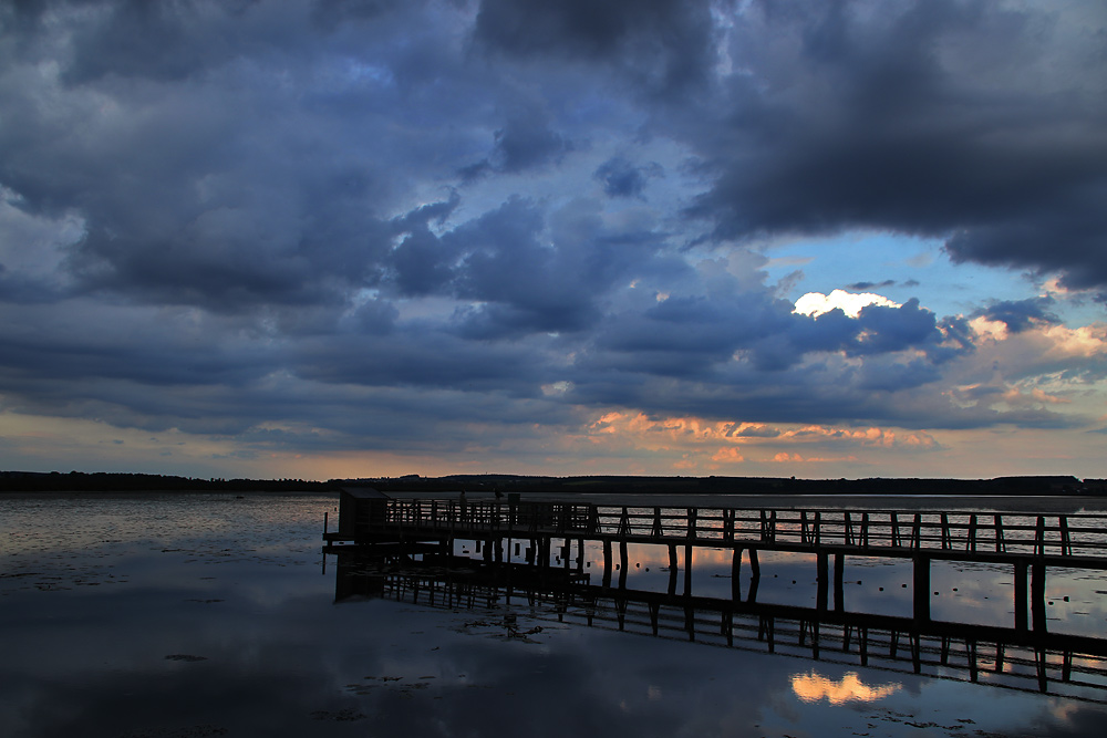 Gewitterstimmung am Federsee