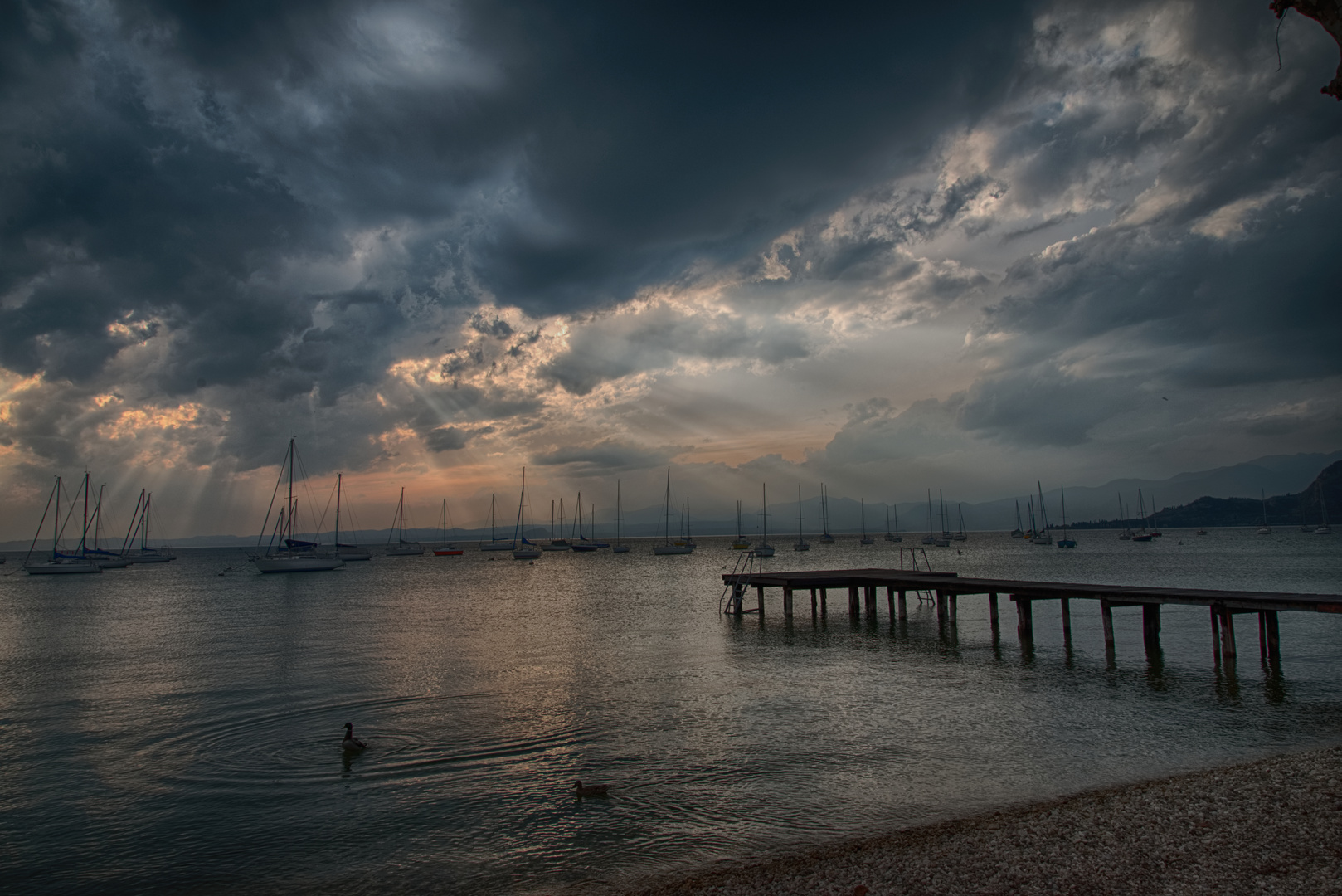 Gewitterstimmung am Gardasee