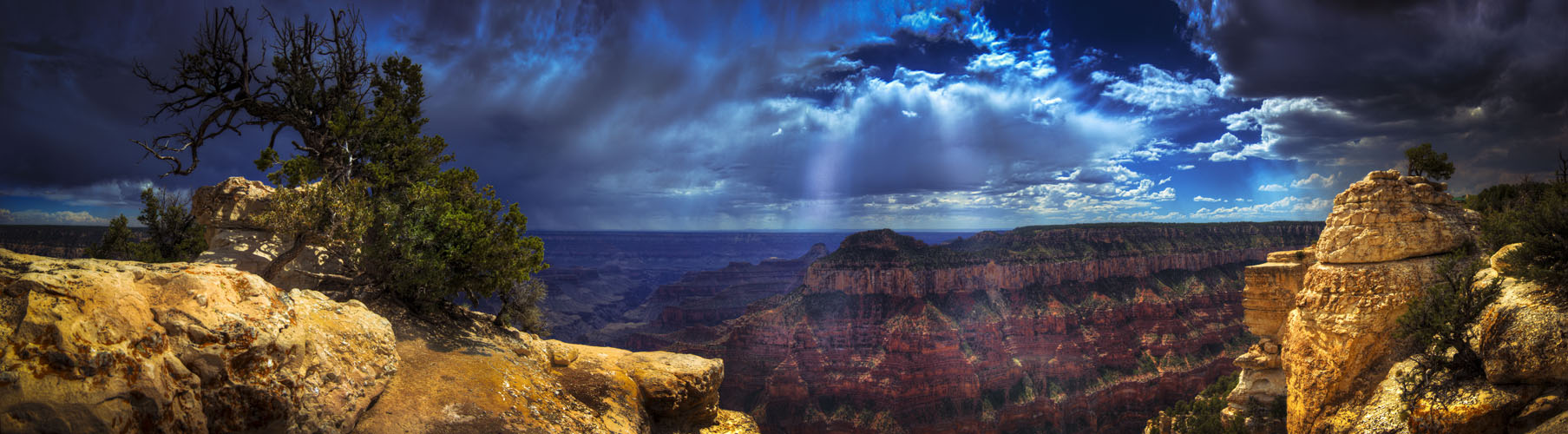 Gewitterstimmung am Grand Canyon