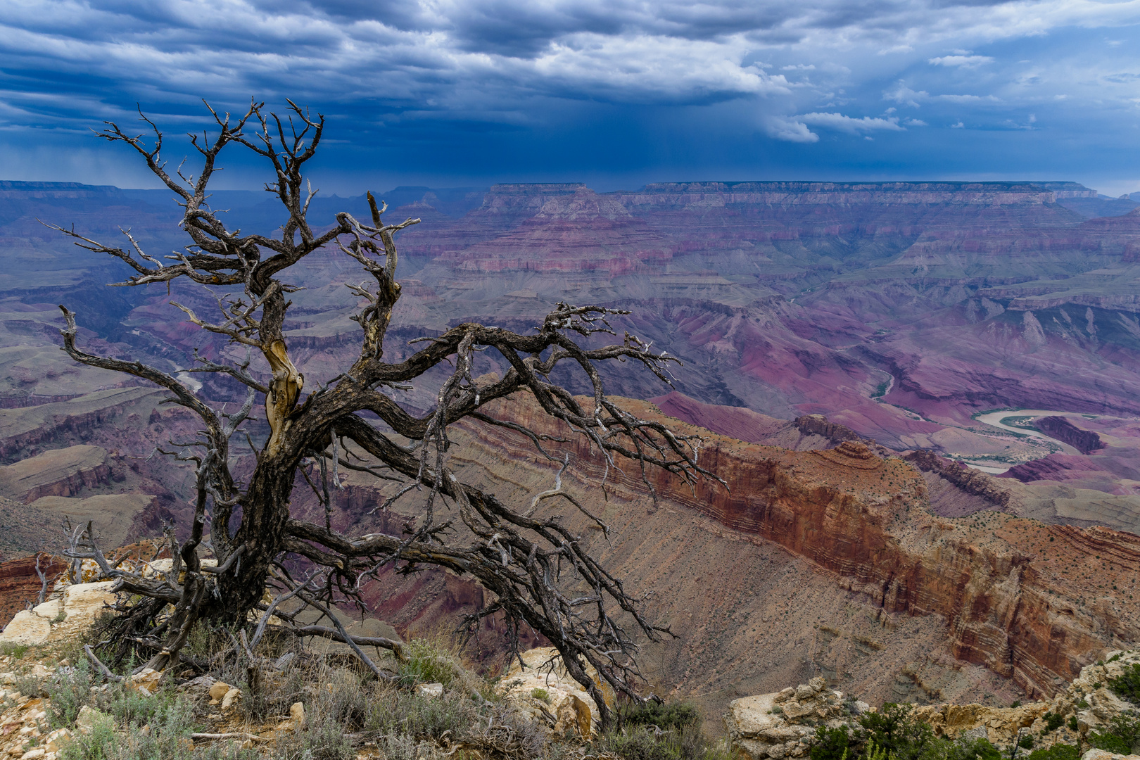 Gewitterstimmung am Grand Canyon