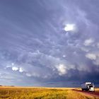 Gewitterstimmung am Highway von South Dakota